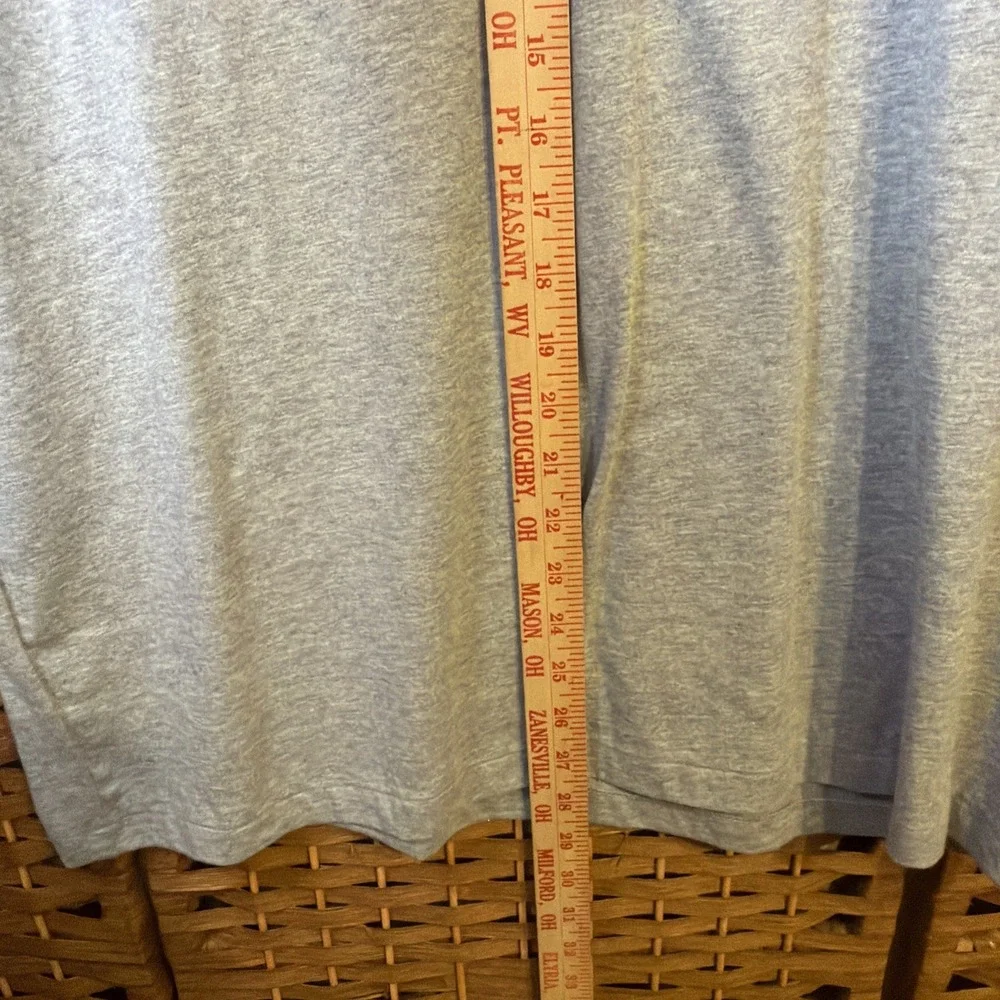 Polo Ralph Lauren Shirt Mens Large Gray Color Block Short Sleeve Pocket Crew
